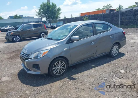 2021 Mitsubishi Mirage G4 Carbonite Edition/Es/Le from USA, damaged, VIN ML32FUFJ6MHF06203